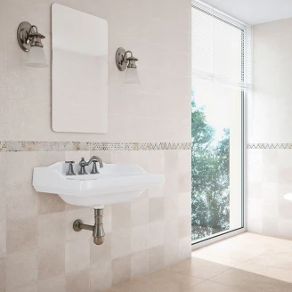 Dekor Veggflis Marne Beige Matt 6x60 cm